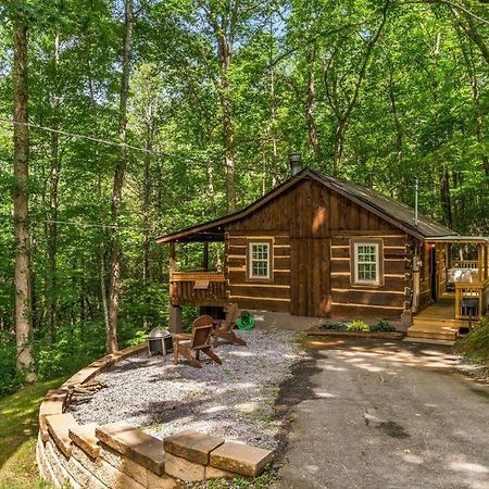 Boozy Bear Bungalow Romantic Cabin 5 Mins 2 Downtown With Hot Tub And Fire Pit 蓋特林堡 外观 照片