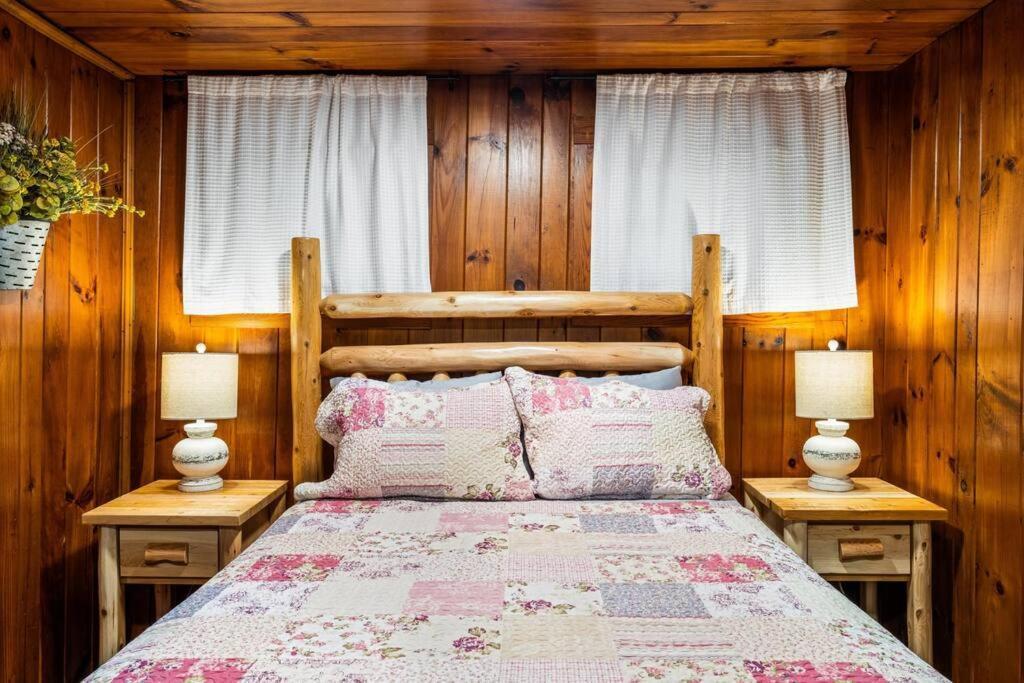 Boozy Bear Bungalow Romantic Cabin 5 Mins 2 Downtown With Hot Tub And Fire Pit 蓋特林堡 外观 照片